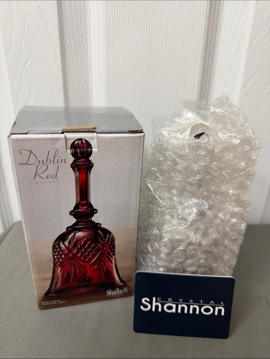 Godinger Other - Dublin Red Crystal Bell by Godinger 24%Lead Shannon Crystal Brand New
